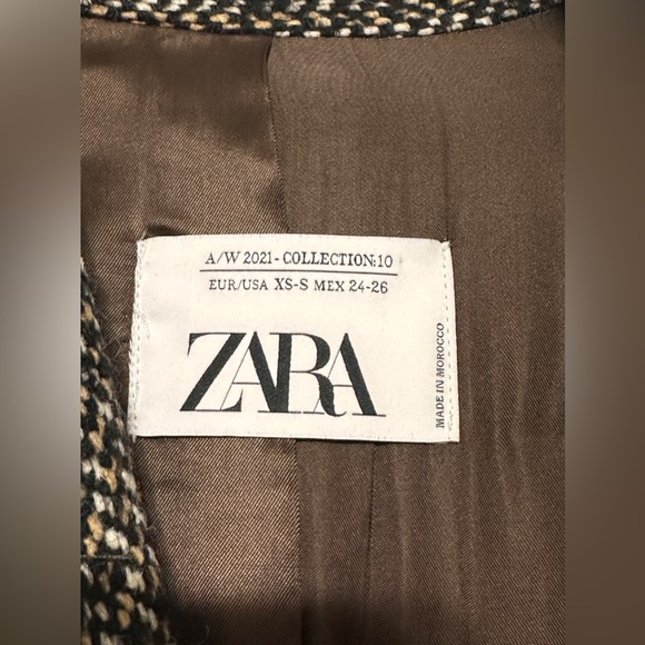 Zara Limited Edition Coat,collection embroidered Sequin Coat - Picture 8 of 8